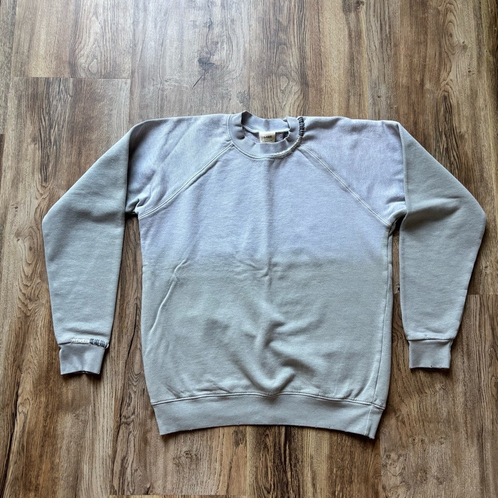 I Stole My Boyfriend’s Ombré Stitching Sweatshirt